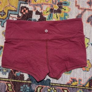 lululemon Women's Burgundy Shorts